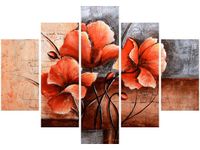 105CM 150CM OBRAZ 5 ELEM AUTORSKIE MAKI DRUK