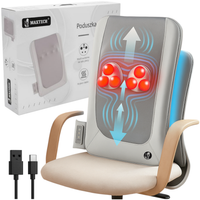 Poduszka masująca Shiatsu Bezprzewodowa Duża mata do masażu pleców Slim