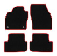 Dywaniki welurowe CARLUX-RED do Seat Ibiza V 2017- hatchback AV2