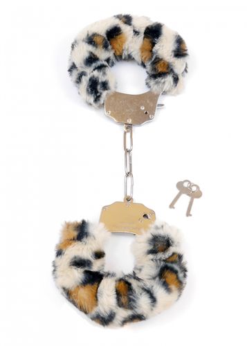 kajdanki fetish b   series  furry cuffs leopard na Arena.pl
