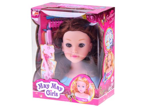 ZABAWKOWA GŁOWA DO CZESANIA AKCESORIA na Arena.pl