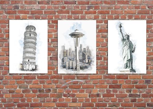Deco Panel, Wieża Space Needle w Seattle 40x60 na Arena.pl