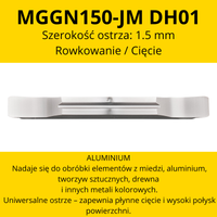 Płytka MGGN Rozmiar: MGGN150-JM DH01