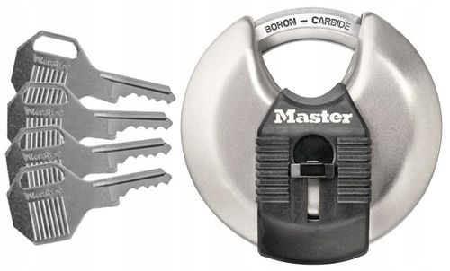 Kłódka trzpieniowa na klucz Master lock na Arena.pl
