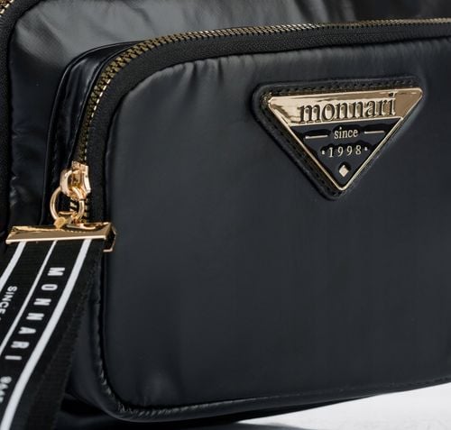 MONNARI Torebka na ramię LISTONOSZKA Pojemna DWUKOMOROWA do pracy PREMIUM na Arena.pl