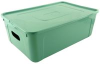 POJEMNIK PLASTIKOWY Z POKRYWKĄ 12 LITRÓW PUDEŁKO