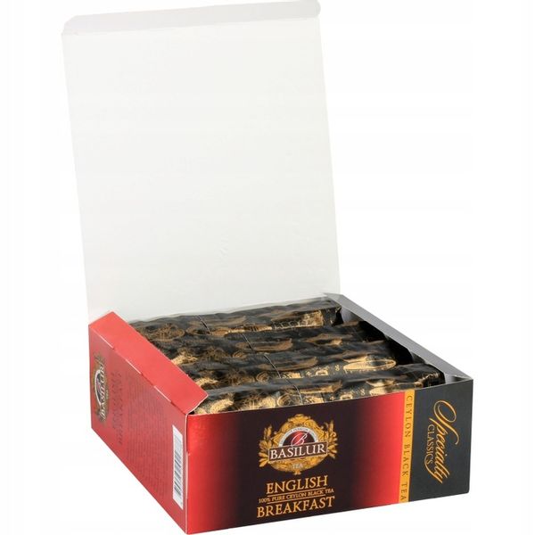 Basilur ENGLISH BREAKFAST herbata czarna - 100 szt. zdjęcie 7