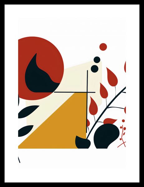 Plakat 50x70cm Ogień i Flora zdjęcie 3