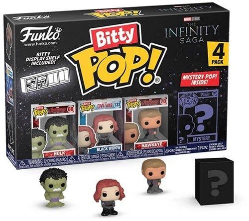funko bitty pop! marvel infinity hulk 2cm 4pak na Arena.pl