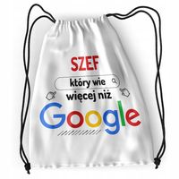 Plecak Dla Szefa Sportowy Szkolny Worek Torba Z Nadrukiem Ze Zdjęciem