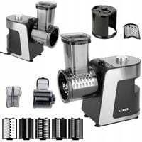 SZATKOWNICA ELEKTYCZNA DO WARZYW 250W 5 OSTRZY ZE STALI NIERDZEWNEJ