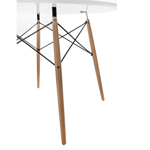 Stół DTW 120 cm, blat biały na Arena.pl