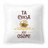 Poduszka Dla Cioci Ciotki Urodziny Prezent Z Nadrukiem Ze Zdjęciem