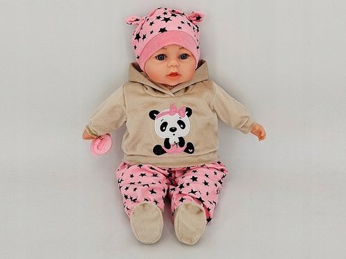 LALKA BOBAS 45cm MÓWI I ŚPIEWA, SMOCZEK na Arena.pl