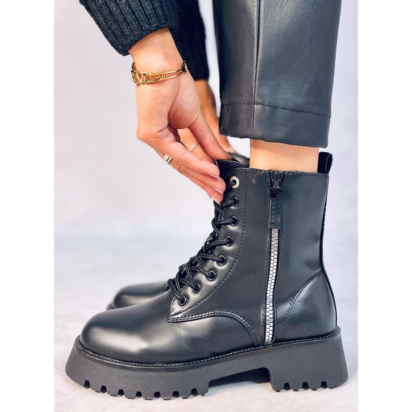 Botki sznurowane Hargest Black r.36 zdjęcie 2