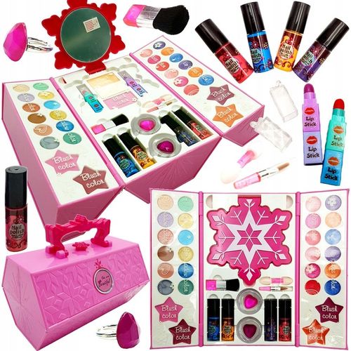 KUFEREK KOSMETYKÓW ZESTAW DO MAKIJAŻU I PAZNOKCI na Arena.pl