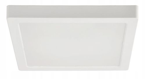 Plafon LED Lampa Sufitowa Natynkowa 24W 2640lm 4000K Biała Kwadrat na Arena.pl
