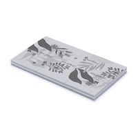 ABA GROUP Blok jednorazowych polerek do odrywania Flowers 100/100 - 15 szt