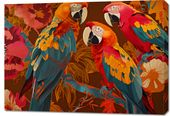 Obraz 100x70cm Kolorowe Ary