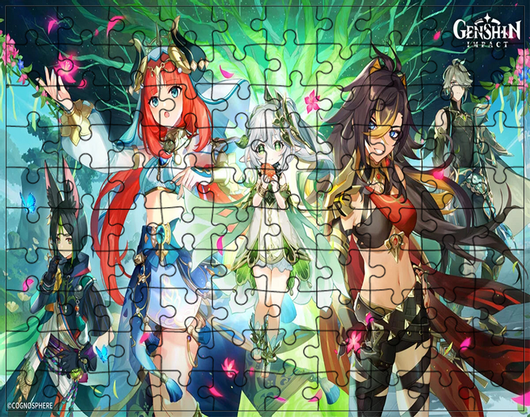 Puzzle Genshin Impact zdjęcie 1