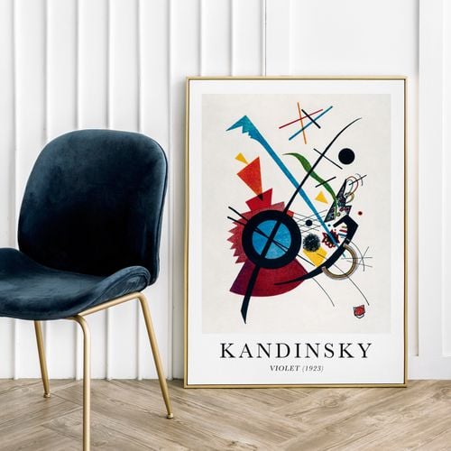 Plakat cyfrowy do wydruku kandinsky na Arena.pl