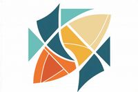 Plakat 60x40cm Geometria Wiatru