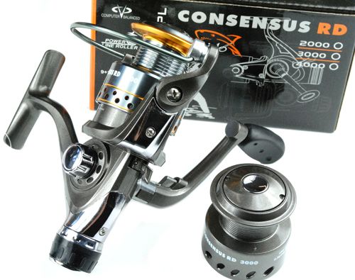 kołowrotek CONSENSUS RD 3000 alu szpula 9+1BB na Arena.pl