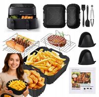 AKCESORIA FRYTKOWNICY DO PHILIPS AIRFRYER DUAL BASKET ZESTAW 3000/5000 3L6L