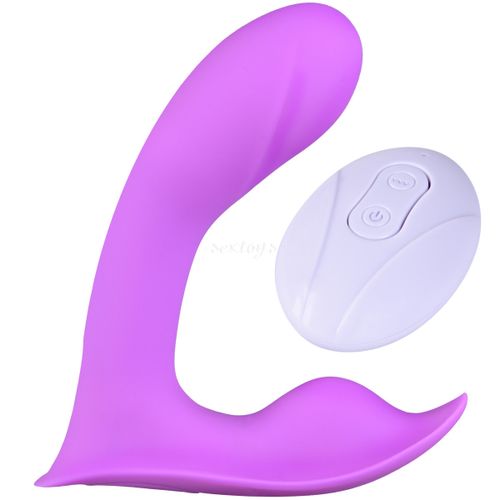 Wibrator Z Penisem Do Pochwy I Łechtaczki, Motylek Do Majtek Na Pilota na Arena.pl