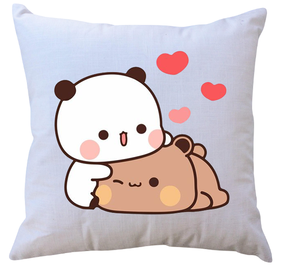 Poduszka Bubu Loves Dudu zdjęcie 1