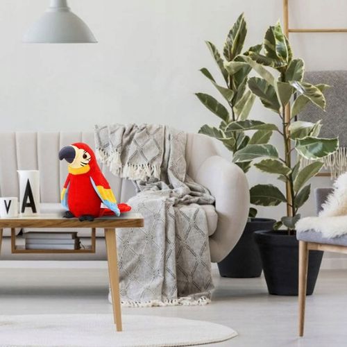 Interaktywna Gadająca Papuga Tańczy Powtarza Zdania Przedrzeźniacz +Baterie na Arena.pl