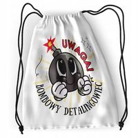 Plecak Sportowy Szkolny Detalingowca Worek Torba Z Nadrukiem Ze Zdjęciem