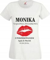 KOSZULKA prezent najlepsza świadkowa ślub