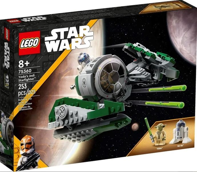 Lego STAR WARS 75360 Jedi Starfighter Yody zdjęcie 4
