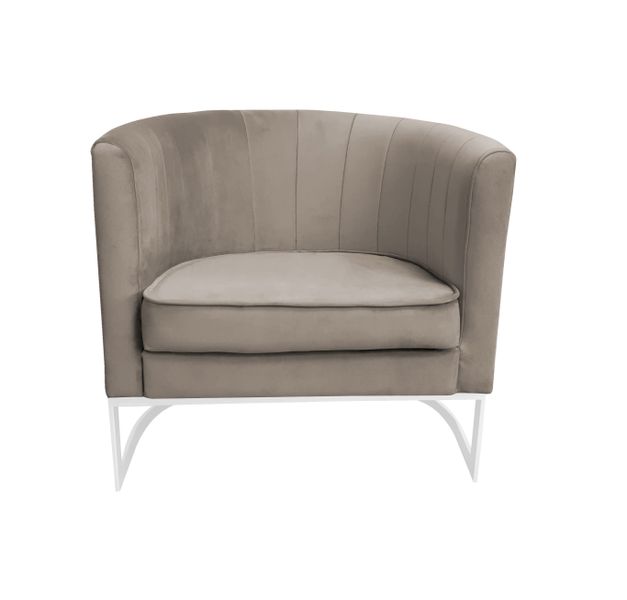 Fotel Glamour podstawa biała MG09 zdjęcie 3