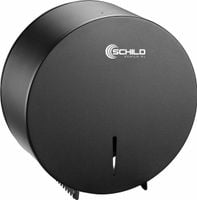 Dozownik XXL Jumbo do papieru toaletowego Schild czarny