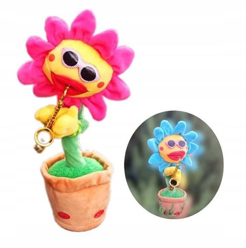 ŚPIEWAJĄCY TAŃCZĄCY KWIATEK z saksofonem SŁONECZNIK JAK KAKTUS na Arena.pl