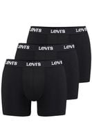 LEVI'S Zestaw Bokserki Męskie Czarny Bawełna 3 Pak Na Walentynki Roz. L