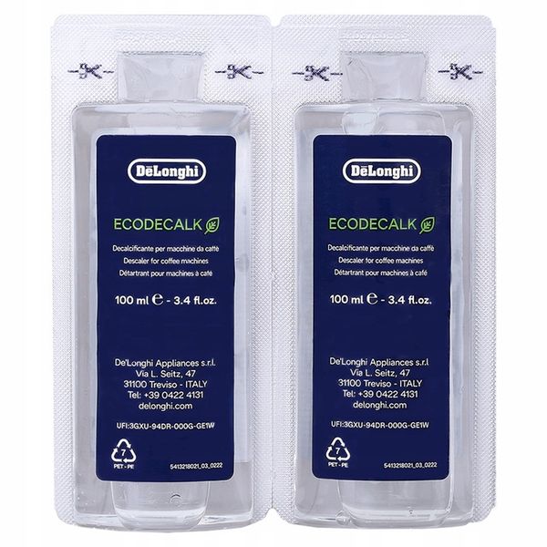 Odkamieniacz do ekspresu Delonghi EcoDecalk 200 ml zdjęcie 2
