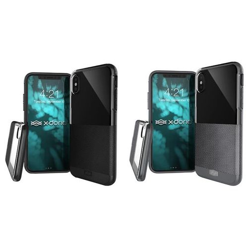 X-Doria Dash - Etui iPhone X (Black Leather) na Arena.pl