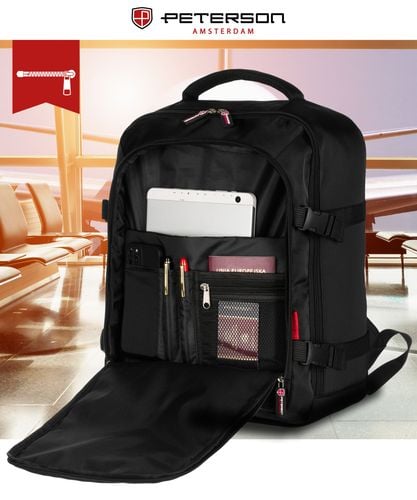 plecak ptn plg-01-d-7238 black+red na Arena.pl