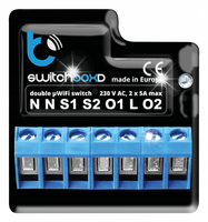BLEBOX switchBoxD PODWÓJNY WŁĄCZNIK STEROWNIK 230V