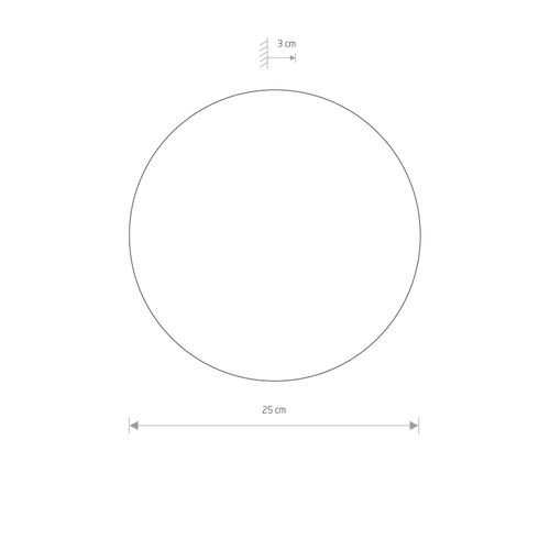Okrągła lampa ścienna Ring 10350 Nowodvorski LED 10W 3000K do przedpokoju złota na Arena.pl