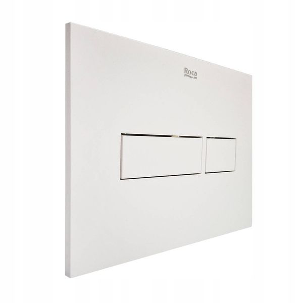 PRZYCISK SPŁUKUJĄCY WC BIAŁY POŁYSK ROCA DUPLO zdjęcie 3