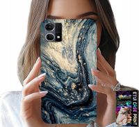 ETUI DO OPPO RENO7 4G - KAMIENNE ELEGANCKIE WZORY OBUDOWA CASE
