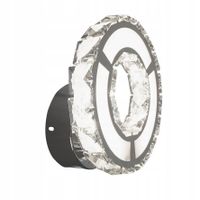 Kinkiet OTYLIA lampa ścienna plafon kryształki LED 20cm Wobako 10W