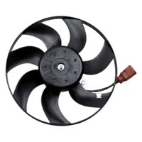 WENTYLATOR CHŁODNICY LEWY SKODA OCTAVIA II 2006 2007 2008 2009 2010 2011