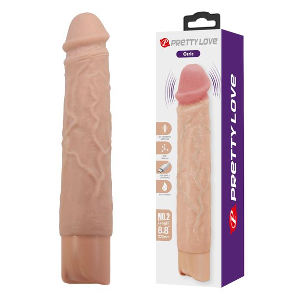 Pretty Love Osric Realistic Vibrating Dildo zdjęcie 1