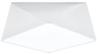 LAMPA sufitowa SL.0689 geometryczna OPRAWA natynkowa biała
