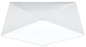 LAMPA sufitowa SL.0689 geometryczna OPRAWA natynkowa biała